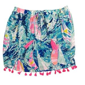 Lilly Pulitzer Multicolor Print Skirt